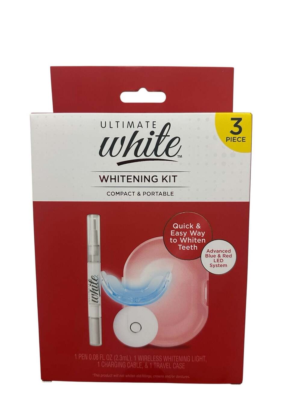 Brush Buddies Ultimate White Whitening Kit Compact and Portable